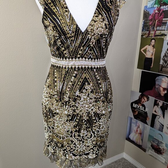 Hello Molly Match Me Black Dress NWT - Picture 9 of 14